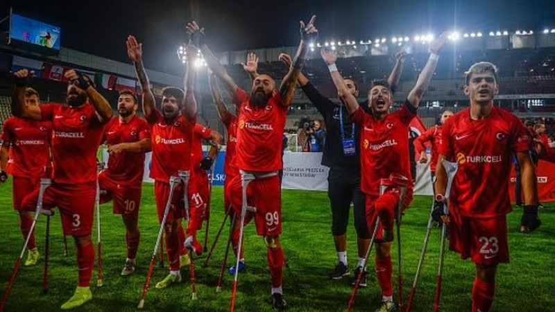 Türkiye Ampute Futbol Milli Takımı, Dünya Kupası’nda yarı finalde